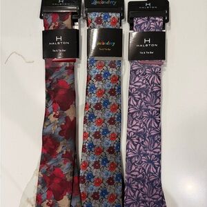 Neck tie and tie bar (3pcs)